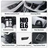 NIO EL6 Innenverkleidung mit Carbonfasermuster