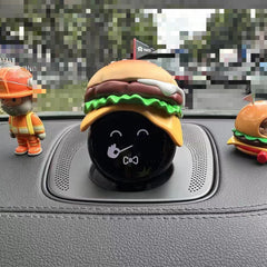 NIO NOMI Hamburger Head Decoration