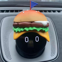 NIO NOMI Hamburger Head Decoration