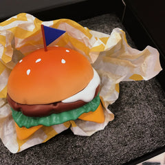 NIO NOMI Hamburger Head Decoration